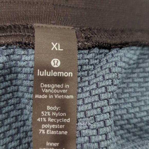 LULULEMON Textured Tech Pants In Diamond Dye Iron Blue - Picture 5 of 11